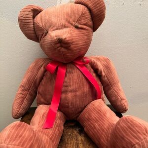 Vintage BESTEVER Teddy Bear Stuffed Animal Plush Oversized Texture 26 1/2” Tall